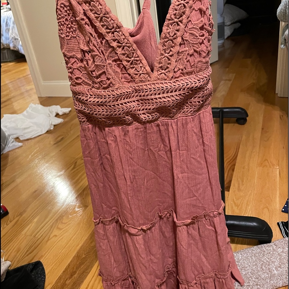 New with tags open back dress